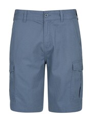 Mountain Warehouse Blue Lakeside Mens Cargo Shorts - Image 1 of 4