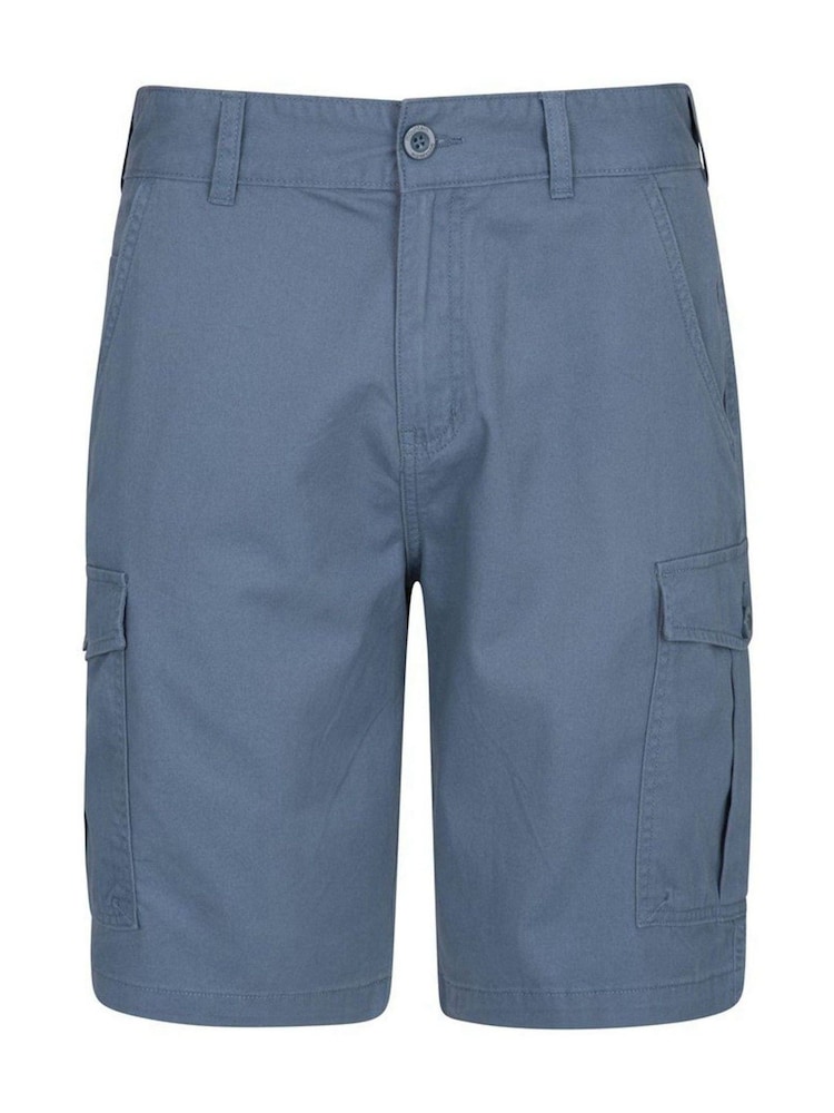 Mountain Warehouse Blue Lakeside Mens Cargo Shorts - Image 1 of 4
