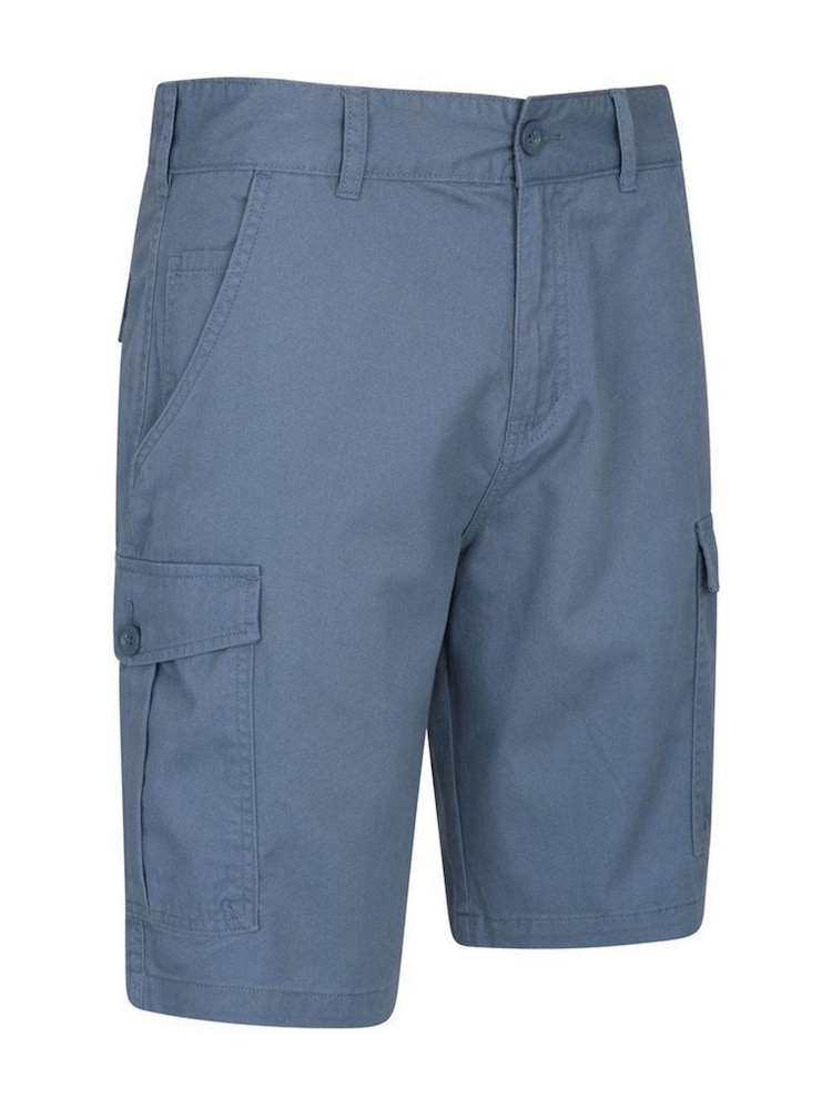 Mountain Warehouse Blue Lakeside Mens Cargo Shorts - Image 4 of 4