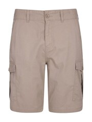 Mountain Warehouse Cream Lakeside Mens Cargo Shorts - Image 1 of 4