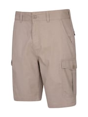 Mountain Warehouse Cream Lakeside Mens Cargo Shorts - Image 3 of 4