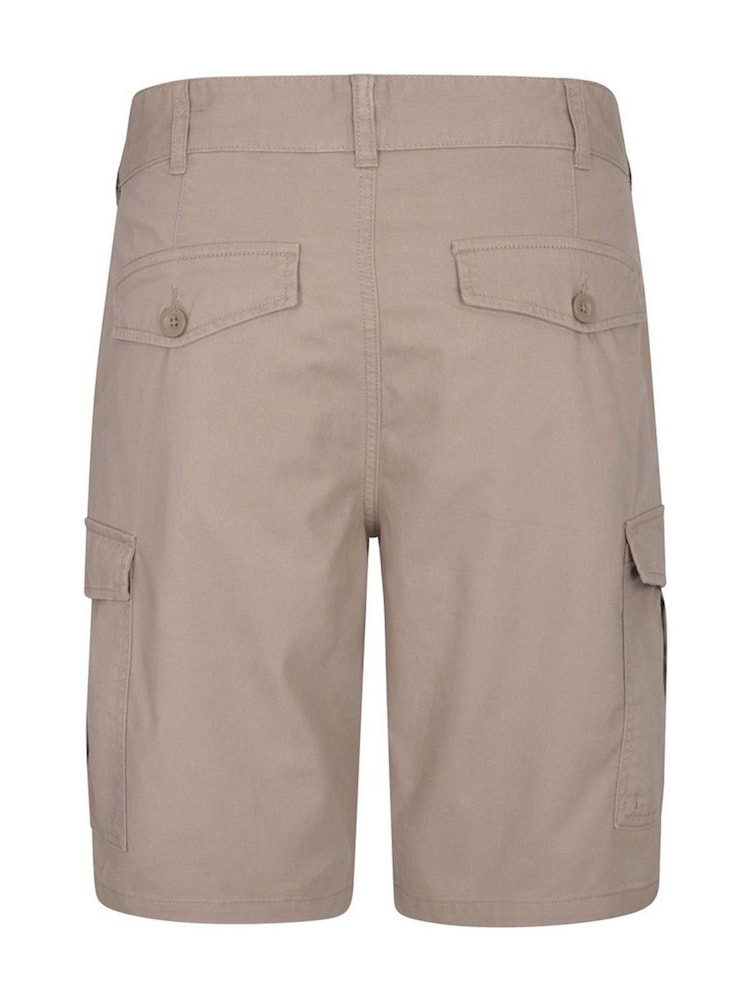 Mountain Warehouse Cream Lakeside Mens Cargo Shorts - Image 4 of 4