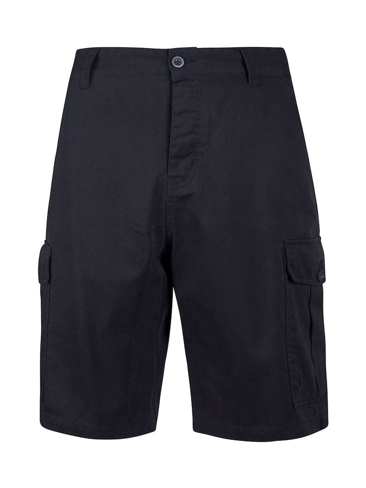 Mountain Warehouse Black Lakeside Mens Cargo Shorts - Image 1 of 4