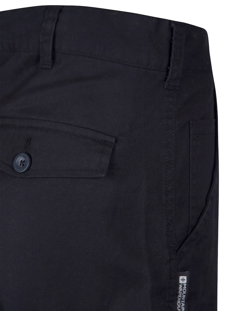 Mountain Warehouse Black Lakeside Mens Cargo Shorts - Image 4 of 4