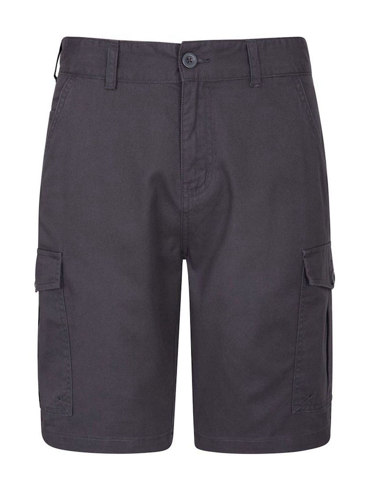 Mountain Warehouse Black & Grey Lakeside Mens Cargo Shorts - Image 1 of 4