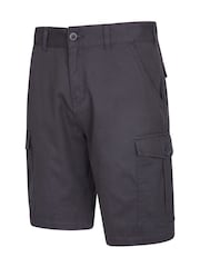 Mountain Warehouse Black & Grey Lakeside Mens Cargo Shorts - Image 4 of 4