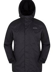 Schwarz - Mountain Warehouse Torrent Wasserabweisende Jacke für Herren - Bild 1 von 4