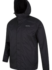 Schwarz - Mountain Warehouse Torrent Wasserabweisende Jacke für Herren - Bild 3 von 4