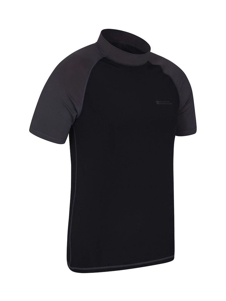 Mountain Warehouse Black Mens UV Rash Vest - Image 2 of 4