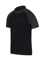 Mountain Warehouse Black Mens UV Rash Vest - Image 3 of 4