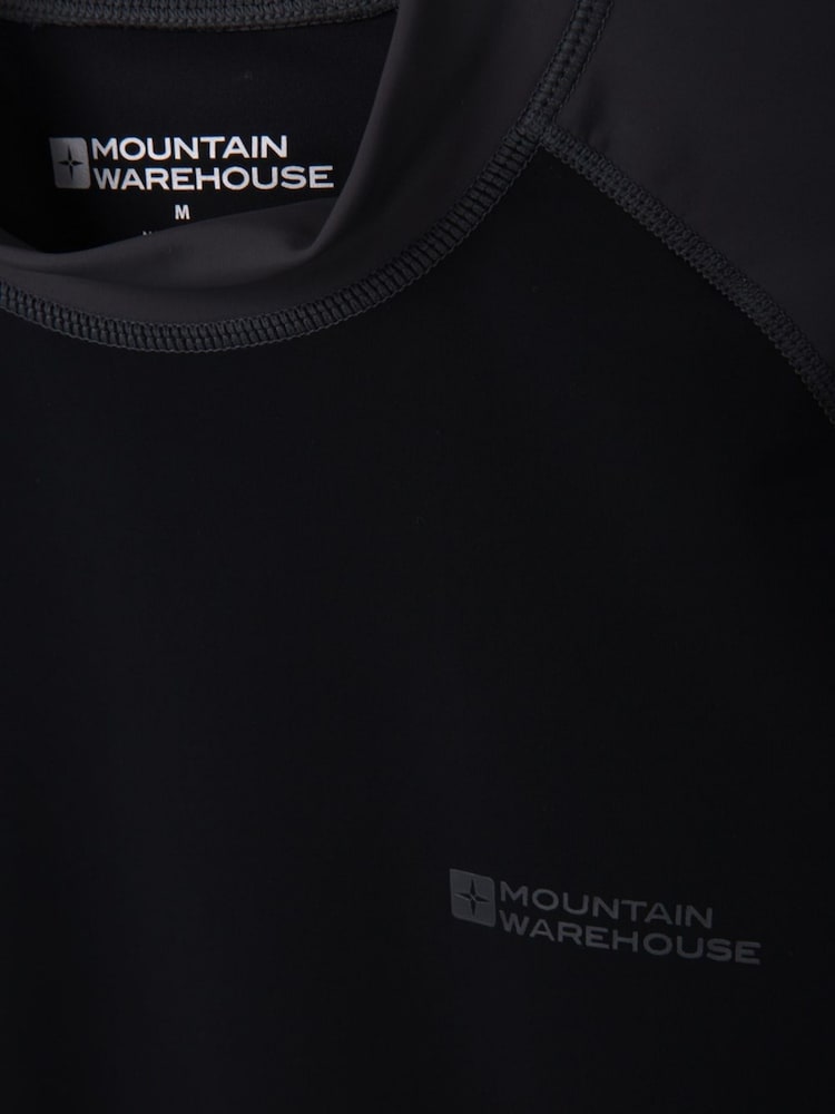 Mountain Warehouse Black Mens UV Rash Vest - Image 4 of 4