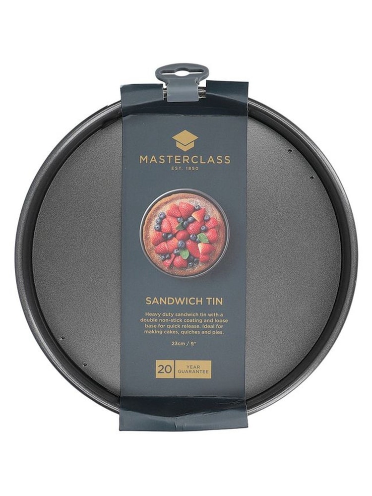 Masterclass Set of 2 Non-Stick Loose Base Sandwich Pans - صورة 4 من 4 Masterclass Set of 2 Non-Stick Loose Base Sandwich Pans - صورة 4 من 4