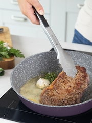 Masterclass Set of 2 Cast Aluminium Frying Pans - 4şəkildən 1 şəkil