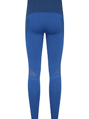 Mountain Warehouse Blue Track Womens High Waisted Seamless Sports Leggings - Image 2 of 4