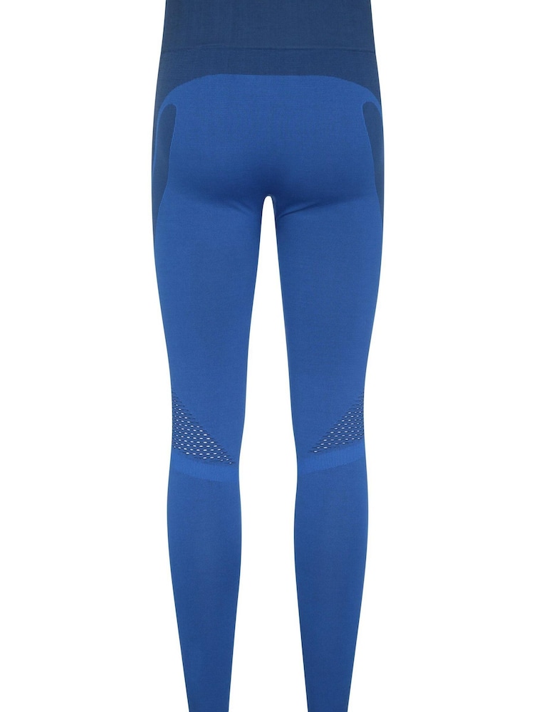 Mountain Warehouse Blue Track Womens High Waisted Seamless Sports Leggings - Image 2 of 4