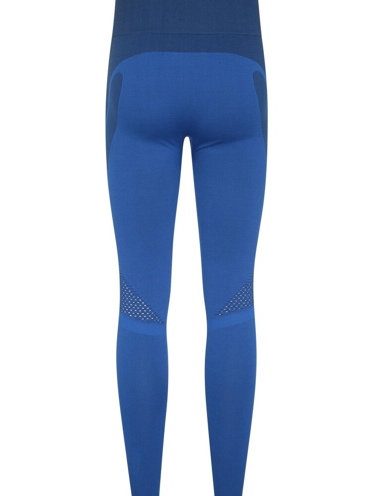 Mountain Warehouse Blue Track Womens High Waisted Seamless Sports Leggings - Image 2 of 4 Mountain Warehouse Blue Track Womens High Waisted Seamless Sports Leggings - Image 2 of 4