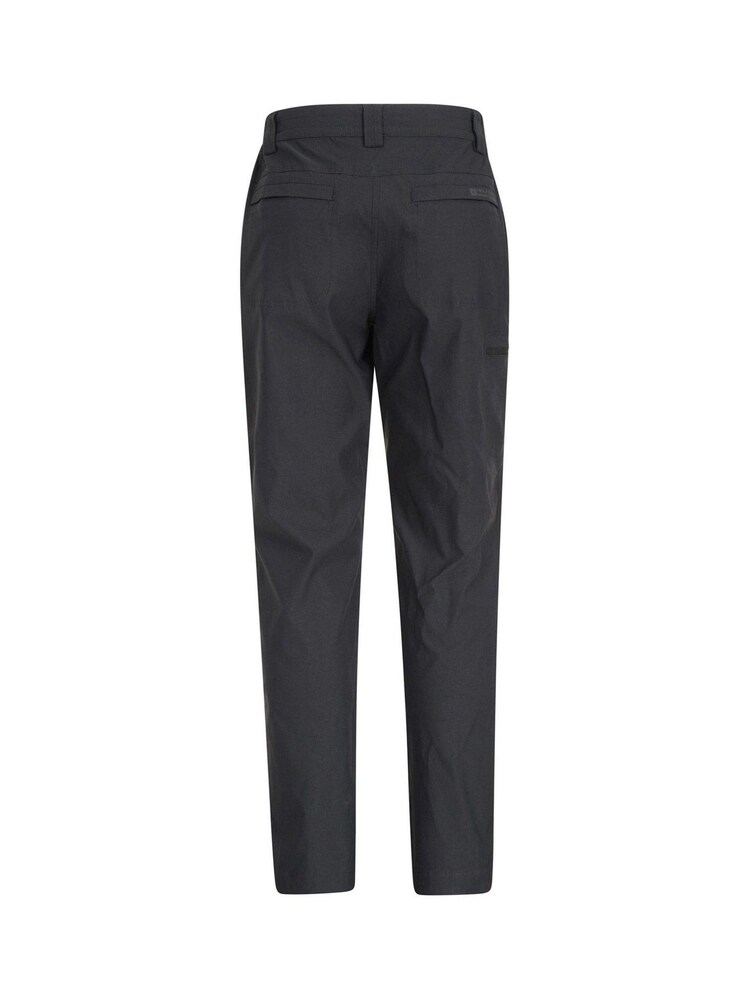 Mountain Warehouse Black Hiker Womens Lightweight Stretch, UV Protect Walking Trousers - Short Length - Image 4 of 4