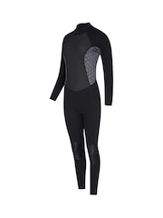 Mountain Warehouse Black Printed Womens Full Length Neoprene Wetsuit - Image 3 of 4