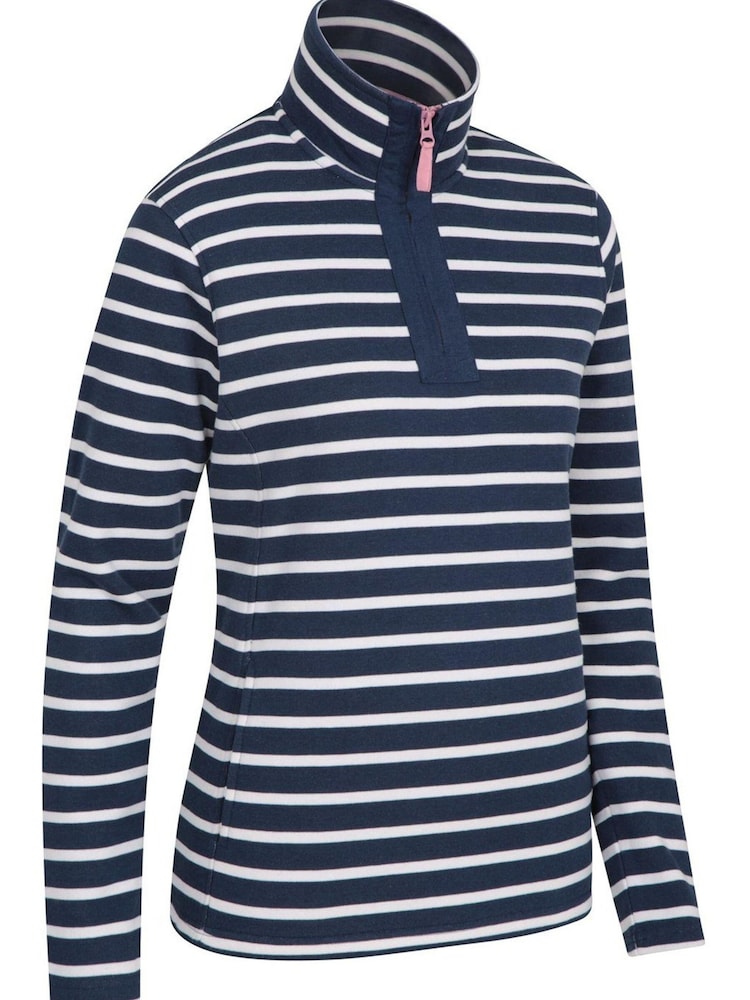 Mountain Warehouse Navy Glaze Half Zip Womens Relaxed Fit Casual Sweatshirt - Image 2 of 4