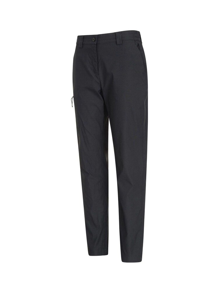 Mountain Warehouse Black Hiker Womens Lightweight Stretch, UV Protect Walking Trousers - Image 4 of 4