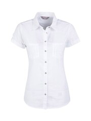 Mountain Warehouse White Coconut Short Sleeve Womens Shirt - Image 4 of 4