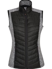Mountain Warehouse Black Action Padded Womens Padded Water Resistant Gilet - Image 1 of 4
