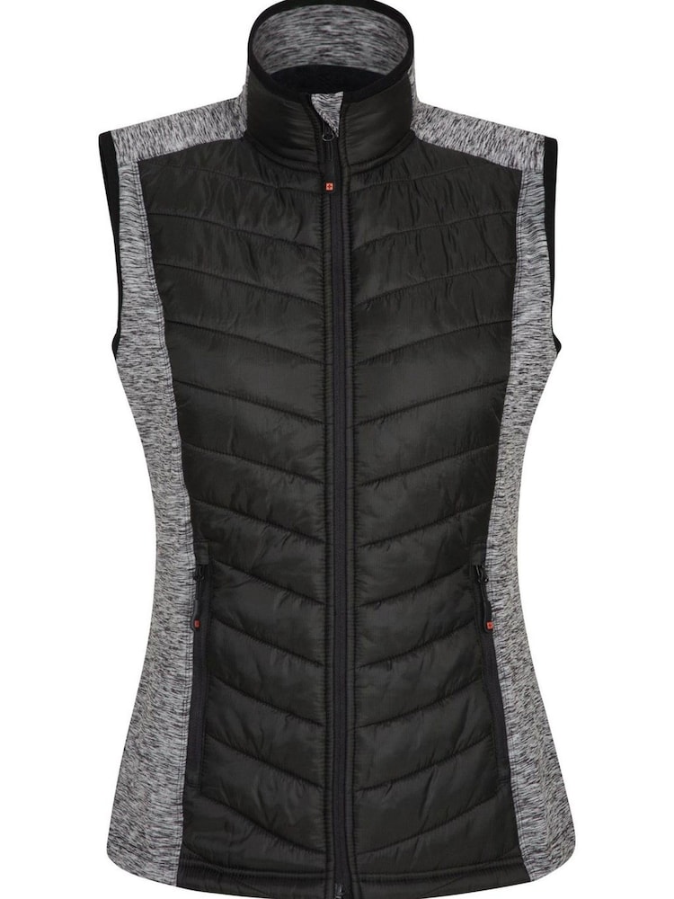 Mountain Warehouse Black Action Padded Womens Padded Water Resistant Gilet - Image 1 of 4