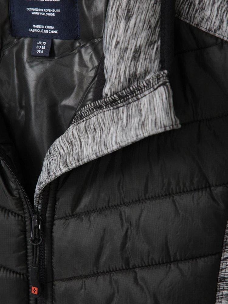 Mountain Warehouse Black Action Padded Womens Padded Water Resistant Gilet - Image 4 of 4
