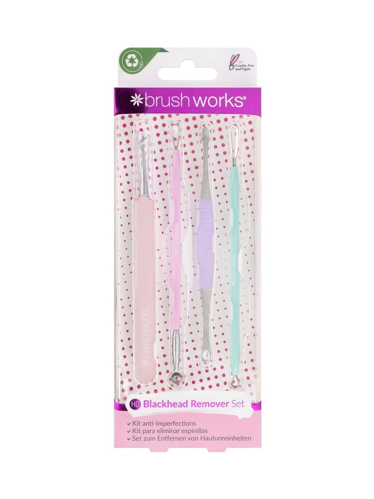 Brush Works HD Pastel Blackhead & Blemish Remover Set - Image 1 of 4