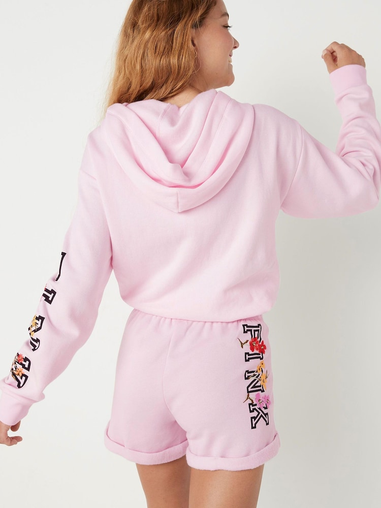 Victoria's Secret PINK Pink About It Floral Logo Logo Lounge Short - Image 2 of 5