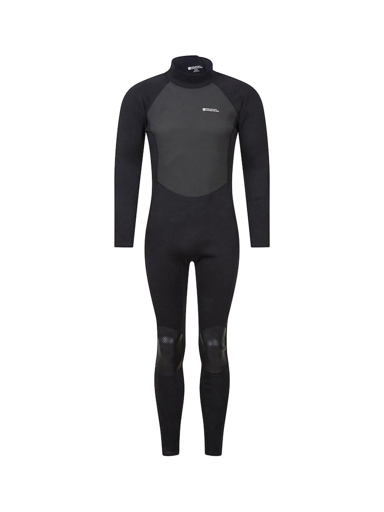 Mountain Warehouse Jet Black Mens Full Length Neoprene Wetsuit - Image 1 of 4
