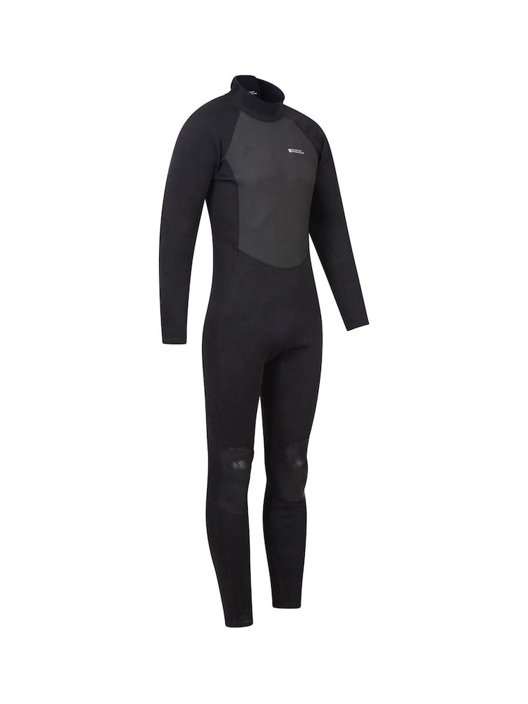 Mountain Warehouse Jet Black Mens Full Length Neoprene Wetsuit - Image 2 of 4