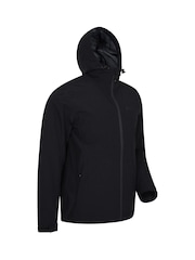 Mountain Warehouse Black Covert Mens Lightweight, Waterproof Outdoor Jacket - Image 2 of 4