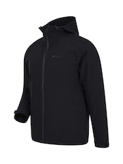 Mountain Warehouse Black Covert Mens Lightweight, Waterproof Outdoor Jacket - Image 3 of 4