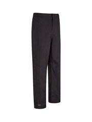 Mountain Warehouse Black Downpour Extreme Waterproof Mens Overtrousers - Short Length - Image 2 of 4