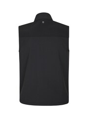 Mountain Warehouse Black Grasmere Mens Water Resistant, Fleece Lined Gilet - Image 2 of 4
