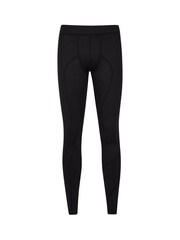 Mountain Warehouse Pure Black Mens Stretch Running Leggings - Image 1 of 3