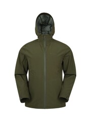 Mountain Warehouse Green Covert Mens Lightweight, Waterproof Outdoor Jacket - Image 2 of 4