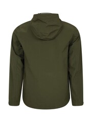Mountain Warehouse Green Covert Mens Lightweight, Waterproof Outdoor Jacket - Image 3 of 4