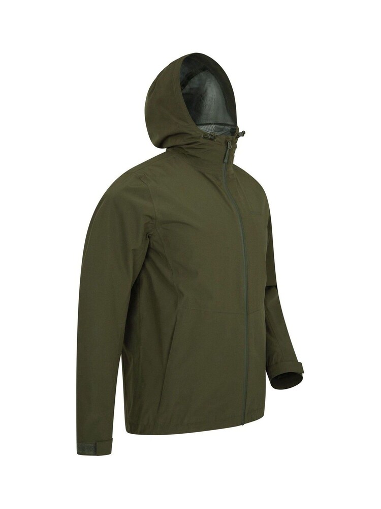 Mountain Warehouse Green Covert Mens Lightweight, Waterproof Outdoor Jacket - Image 4 of 4 Mountain Warehouse Green Covert Mens Lightweight, Waterproof Outdoor Jacket - Image 4 of 4