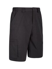 Mountain Warehouse Black Trek Mens Walking Shorts - Image 4 of 4