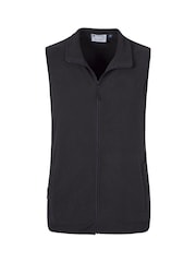 Mountain Warehouse Black Alder Mens Micro Fleece Gilet - Image 2 of 4