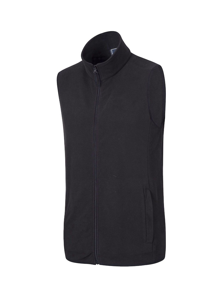 Mountain Warehouse Black Alder Mens Micro Fleece Gilet - Image 4 of 4