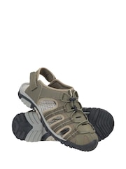 Mountain Warehouse Khaki Trek Mens Walking Shandals - Image 2 of 4