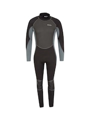 Mountain Warehouse Charcoal Grey Mens Full Length Neoprene Wetsuit - Image 1 of 4