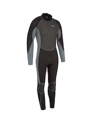 Mountain Warehouse Charcoal Grey Mens Full Length Neoprene Wetsuit - Image 2 of 4