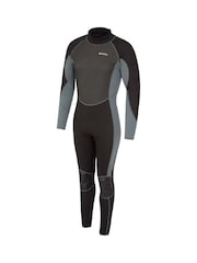 Mountain Warehouse Charcoal Grey Mens Full Length Neoprene Wetsuit - Image 3 of 4
