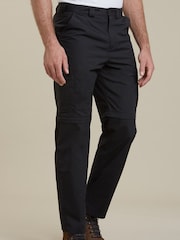 Mountain Warehouse Black Convertible Walking Trousers - Image 1 of 4