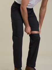 Mountain Warehouse Black Convertible Walking Trousers - Image 3 of 4