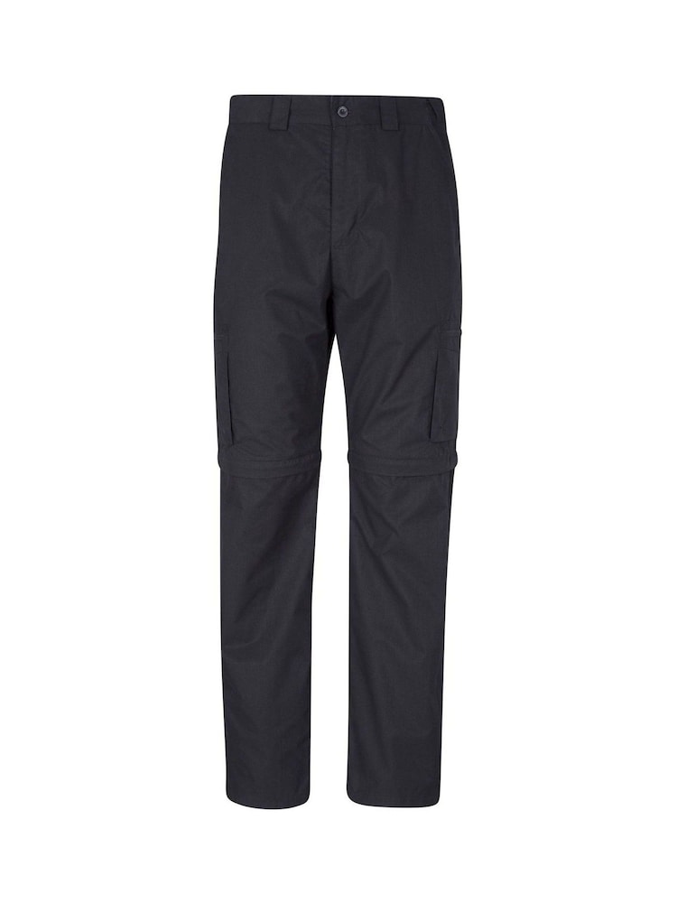 Mountain Warehouse Black Convertible Walking Trousers - Image 4 of 4